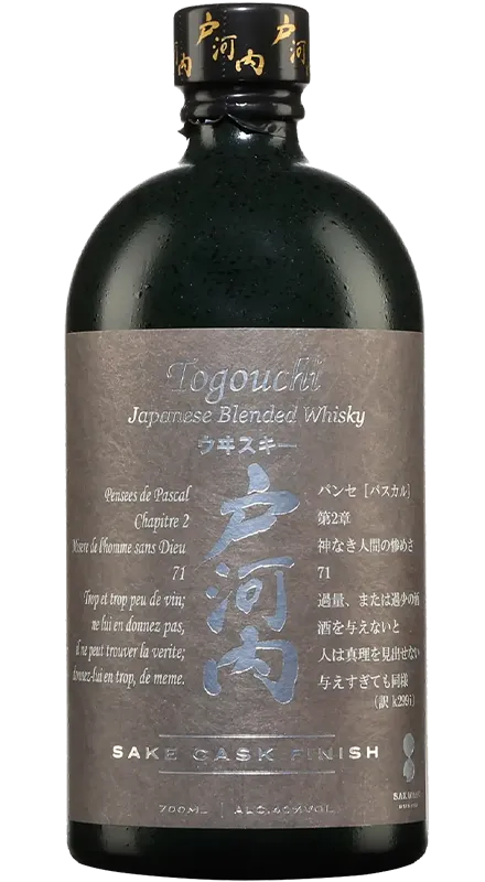 Togouchi Sake Cask Finish Japanese Whisky 0.7L